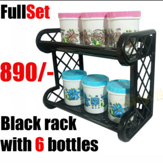 combo pack rack with 6 bottles