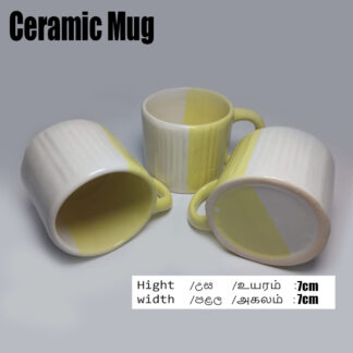 Ceramic mug 1 pcs