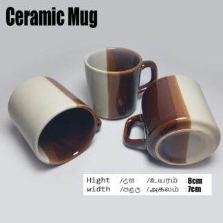 Ceramic mug 1 pcs