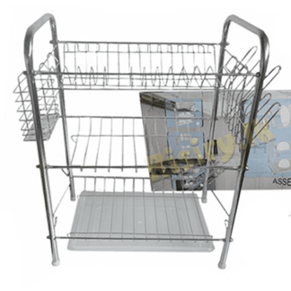 3-layer Stainless steel plate rack