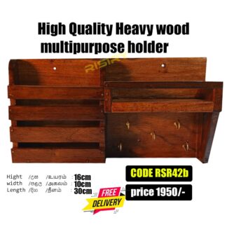 high quality wood wall holder multi purpose